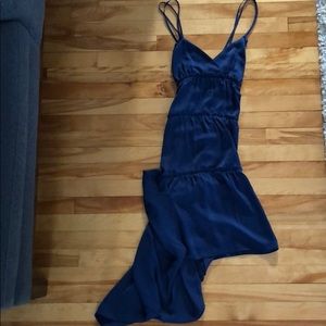 Monogram Collection Blue Strappy Dress